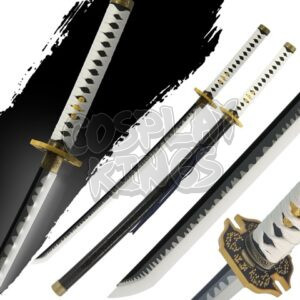 LED LIGHT UP DEVIL MAY CRY SWORD VERGIL KATANA RECHARGEABLE WHITE BLADE COSPLAY SAFE