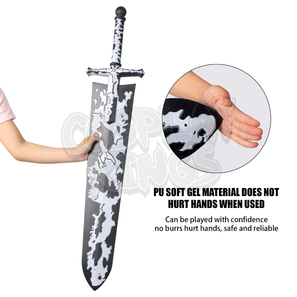 BLACK CLOVER FOAM ASTA DEMON SLAYER SWORD COSPLAY SAFE - Image 3