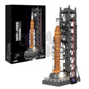 MOON LANDING ROCKET SHIP BUILDING BLOCKS