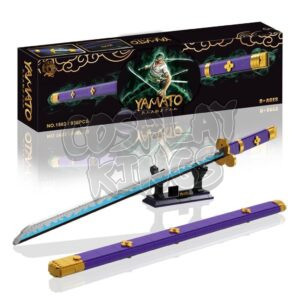 ONE PIECE PURPLE ENMA BUILDING BLOCKS