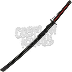 BLEACH SWORD ICHIGO KUROSAKI CUTTING MOON WOOD KATANA COSPLAY SAFE