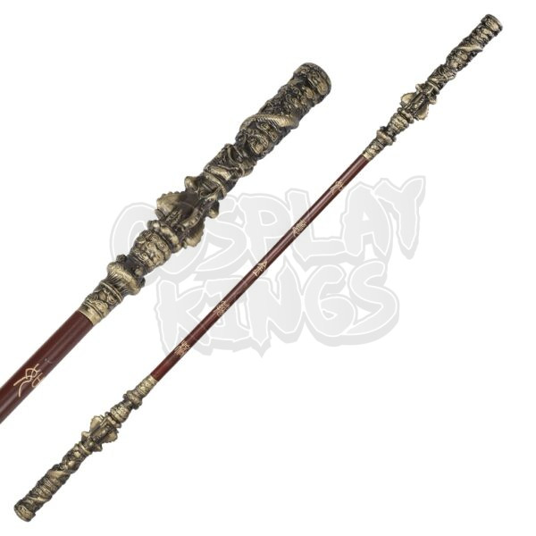 BLACK MYTH WUKONG FOAM JINGU BANG STAFF FULL SIZE COSPLAY SAFE - Image 3
