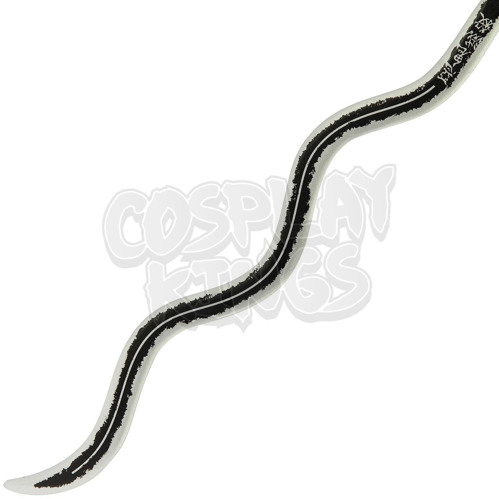 DEMON SLAYER SWORD OBANAI IGURO WOOD KATANA COSPLAY SAFE - Image 6