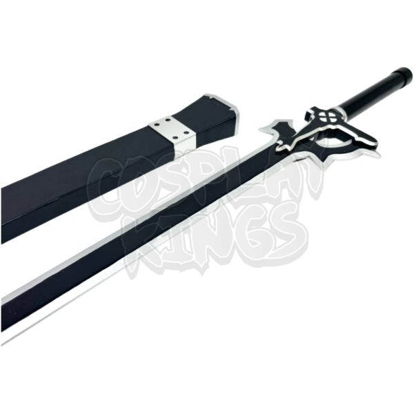 SWORD ART ONLINE WOOD KIRITO ELUCIDATOR SWORD COSPLAY SAFE - Image 3