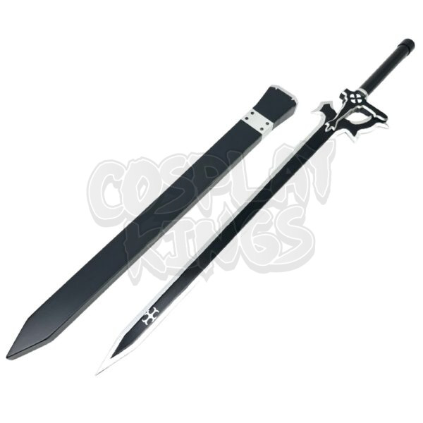 SWORD ART ONLINE WOOD KIRITO ELUCIDATOR SWORD COSPLAY SAFE - Image 5