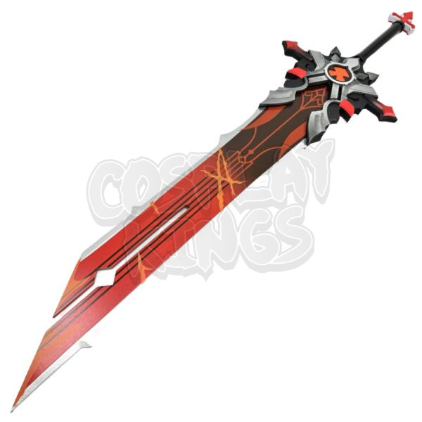 GENSHIN IMPACT, GRAVESTONE COSPLAY WOODEN SWORD