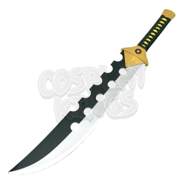 7 DEADLY SINS DAGGER MELIODAS WOOD LOSTVAYNE WITH SHEATH COSPLAY SAFE