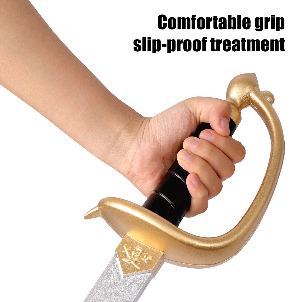 PIRATES OF THE CARIBBEAN JACK SPARROW PIRATE FOAM CUTLASS COSPLAY SAFE - Image 2